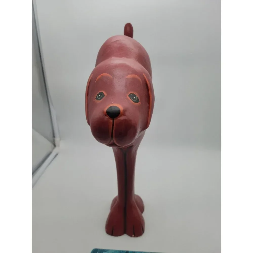 MCM Dog Figurine Brown Tan‎ 9
